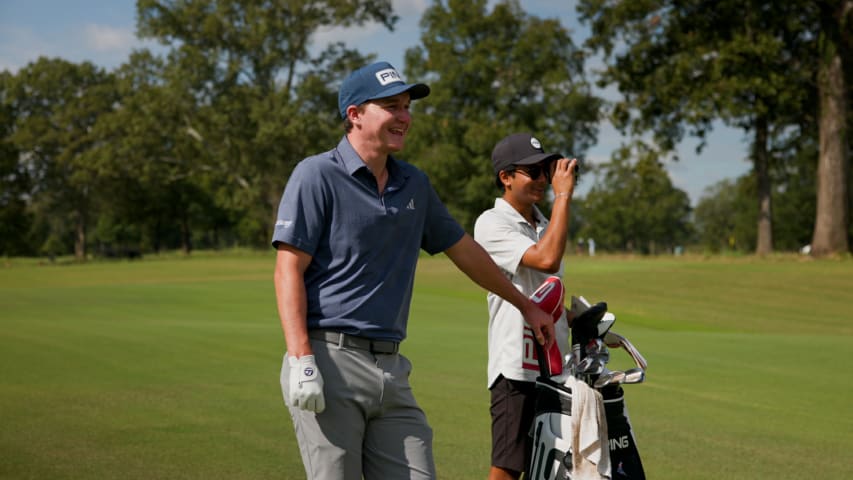 Walk and talk with PGA TOUR new member Matt McCarty