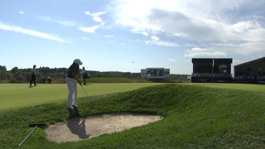 Kaito Onishi chips it close to set up birdie at Korn Ferry Tour Champ