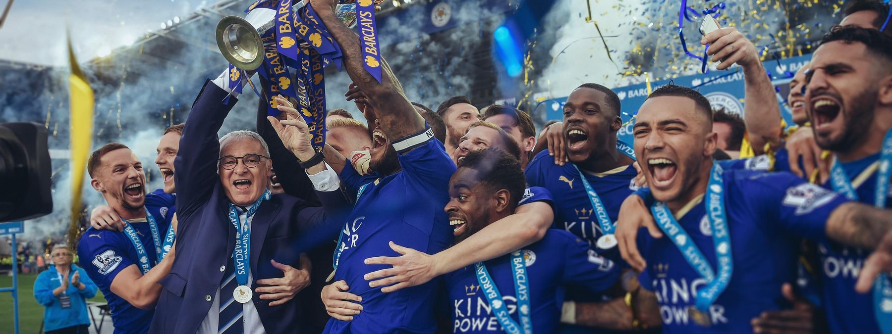 Leicester City lift the Premier League