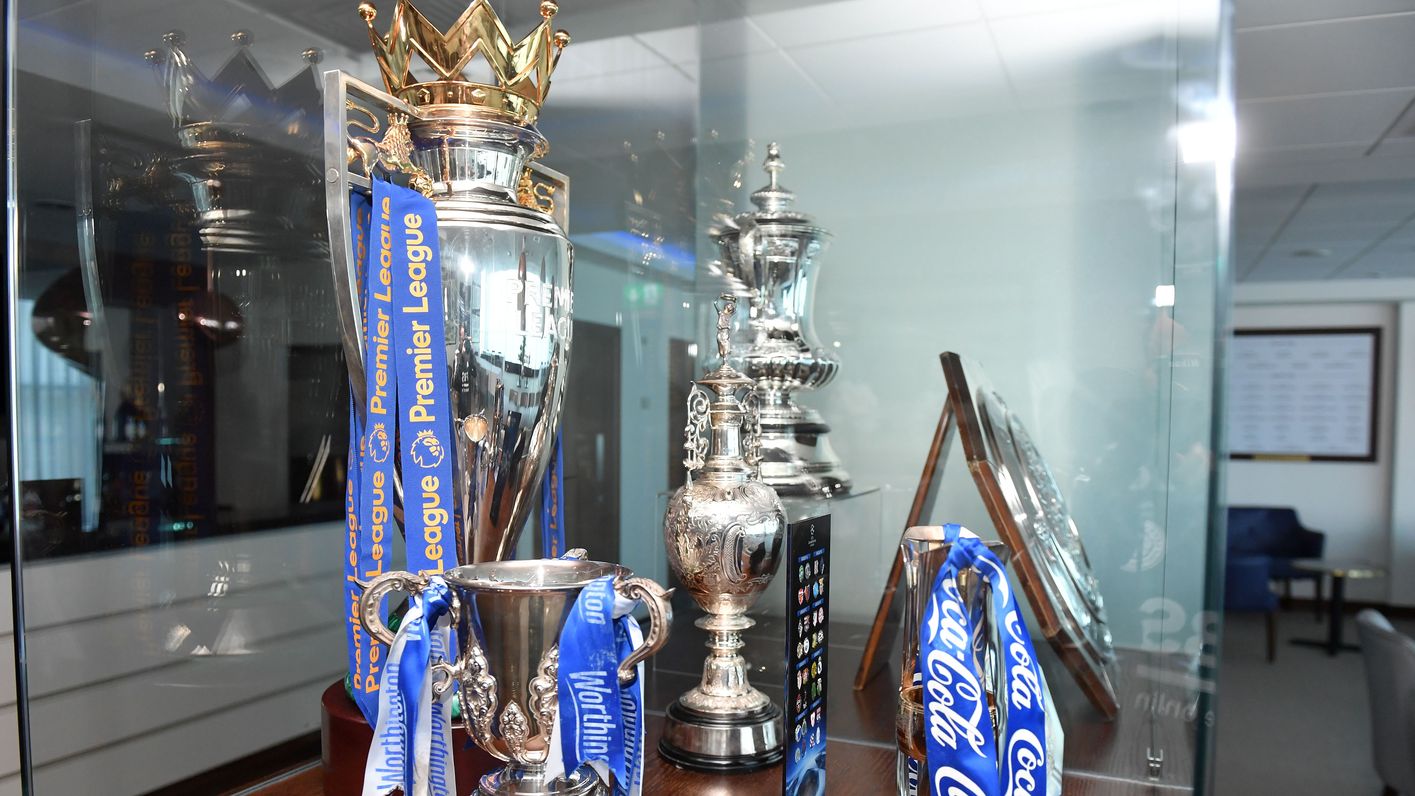 Leicester City trophy cabinet