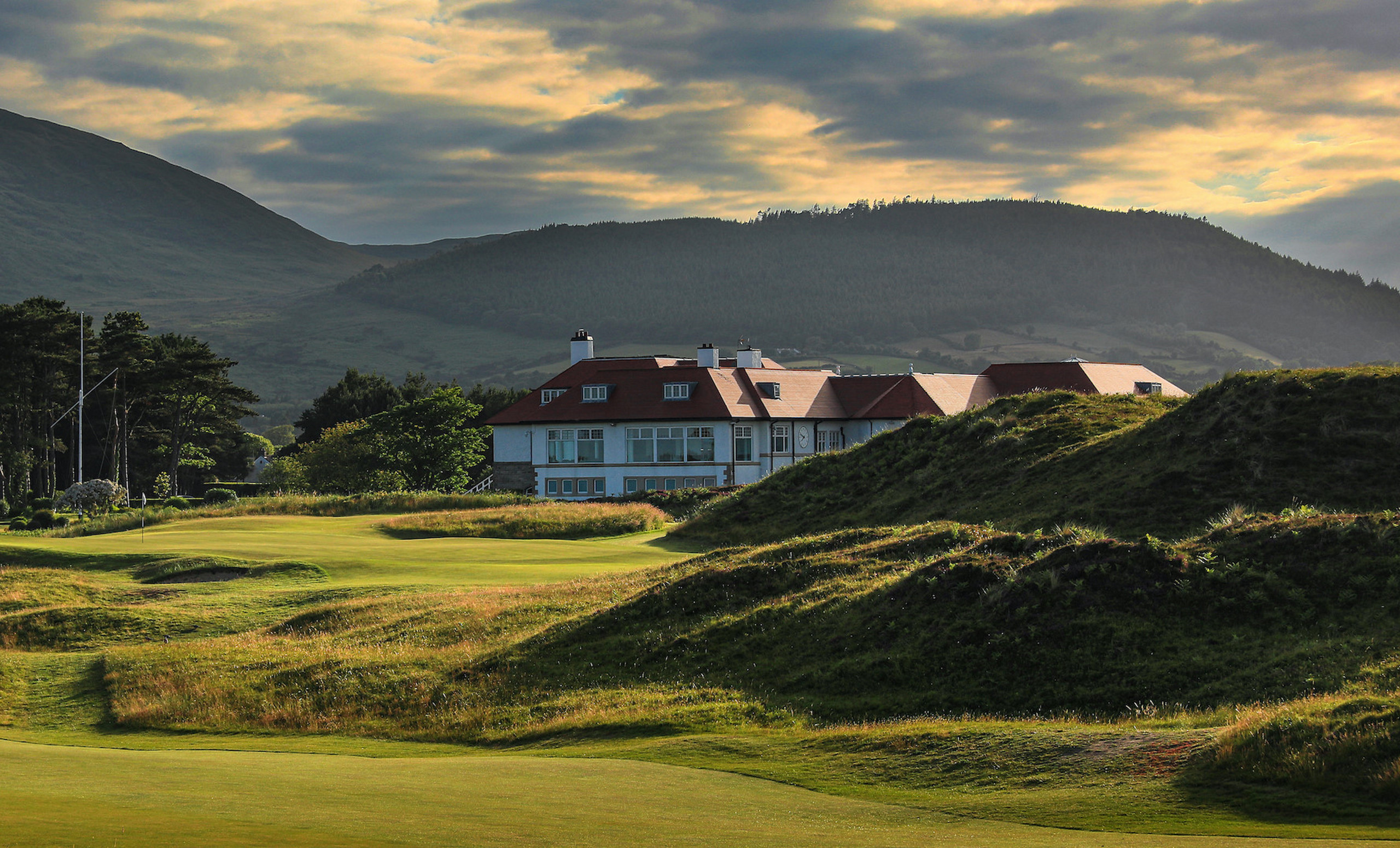 Royal County Down Golf Club Clubhouse