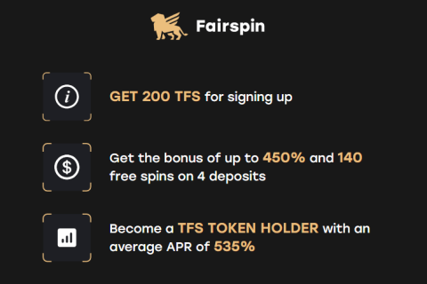 Fairspin casino bonus