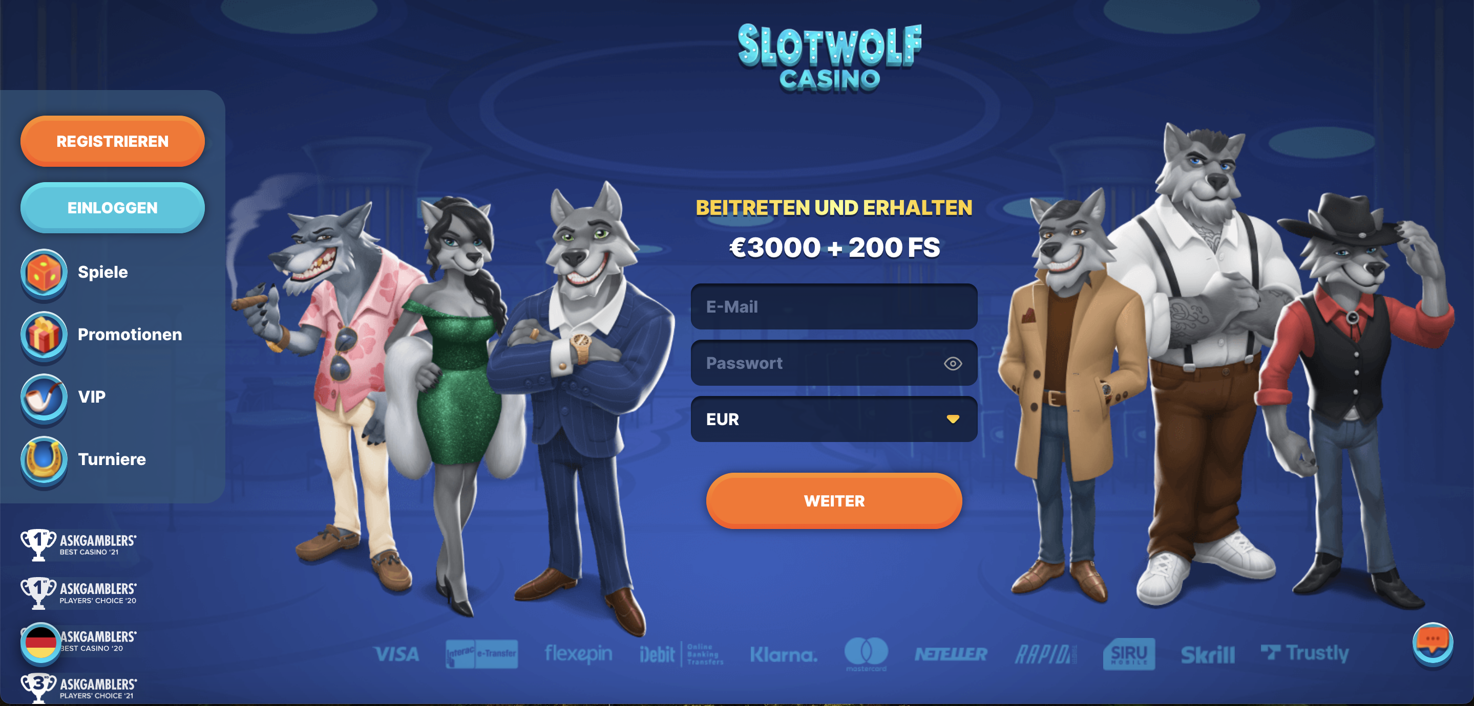 SlotWolf casino