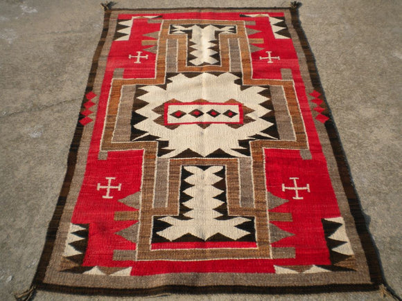 1950's Beautiful Navajo Rug     SOLD!