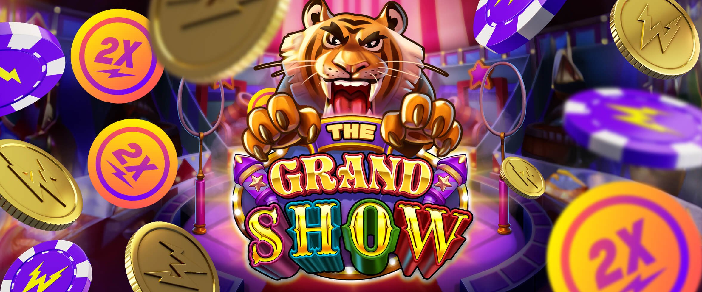 The Grand Show! New 2x Speed/Free Spins Exclusive!