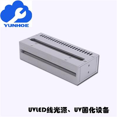 苏州云禾UVLED线光源固化 UVLL-L100W20紫外线光源固化设备波长365nm