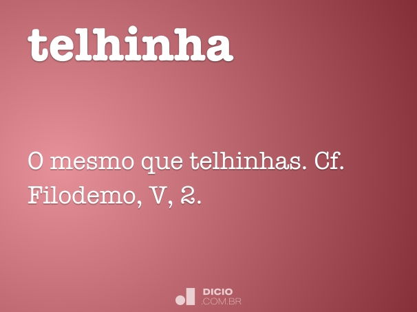 telhinha