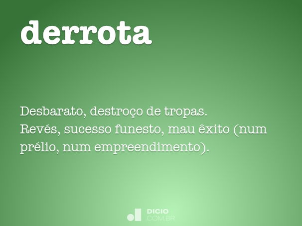 derrota