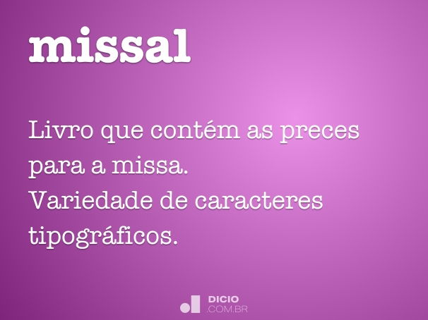 missal