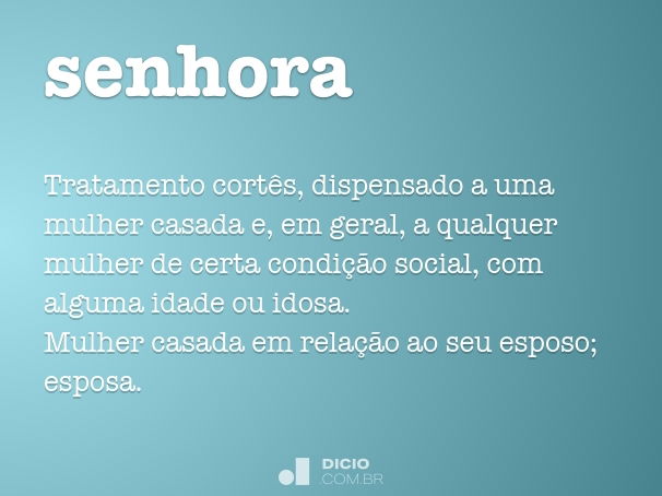 senhora