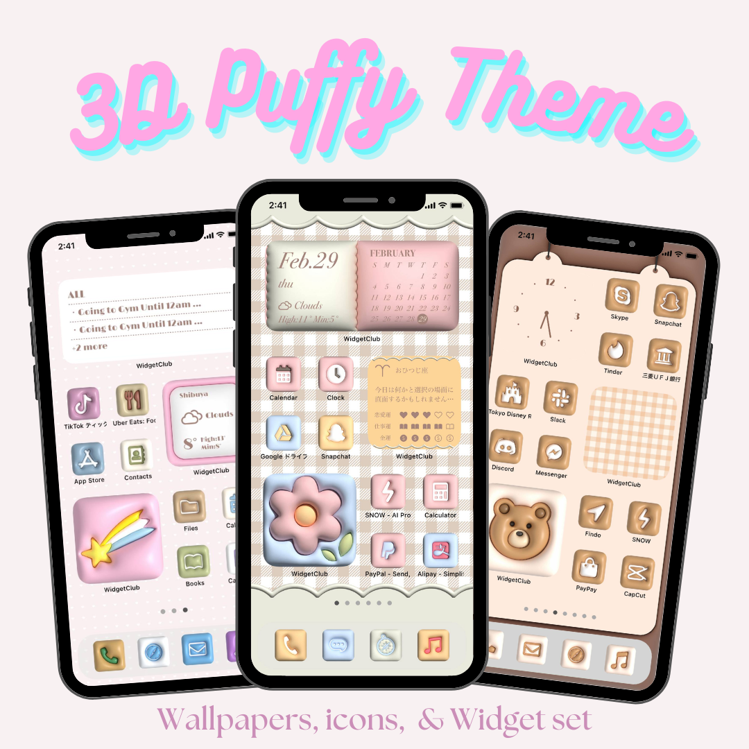 3D Puffy Value Theme Pack