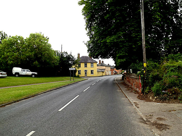 A1092 Melford Road & Cavendish Station Edward VII Postbox