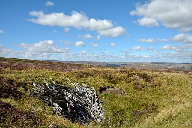 Old mine shaft near Gibbon Hill