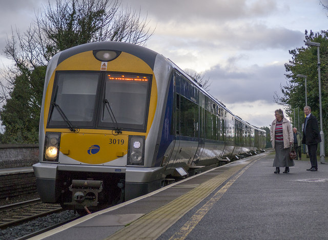 Train, Carnalea Station