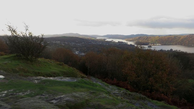 Looking south from Orrest Head