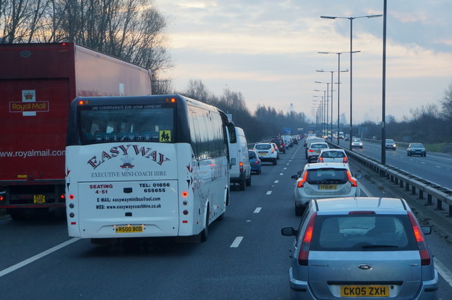 M4 eastbound towards junction 41