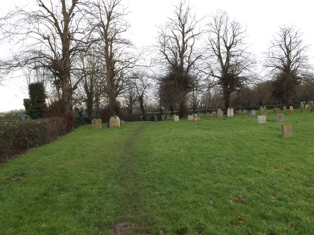 Path through St.Mary's Churchyard