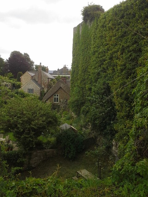 Amberley village from the Castle