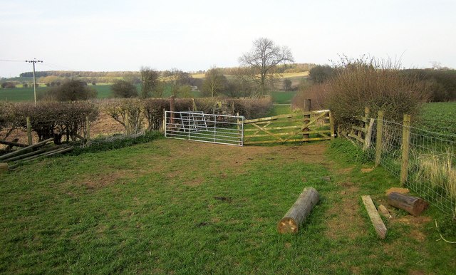 Gates near Stockeld Grange