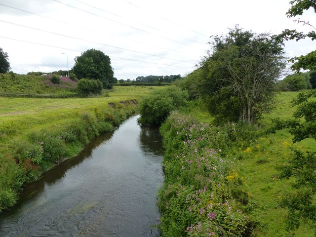 River Bollin from A56 bridge