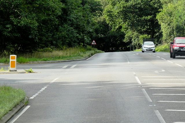 Northbound A134, Thetford Forest