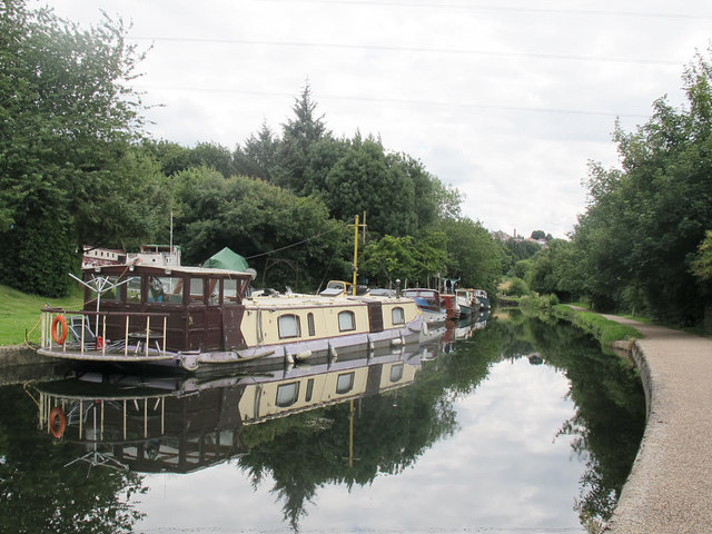 Boats on the canal at Fallwood Marina