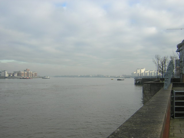 View downstream at Woolwich