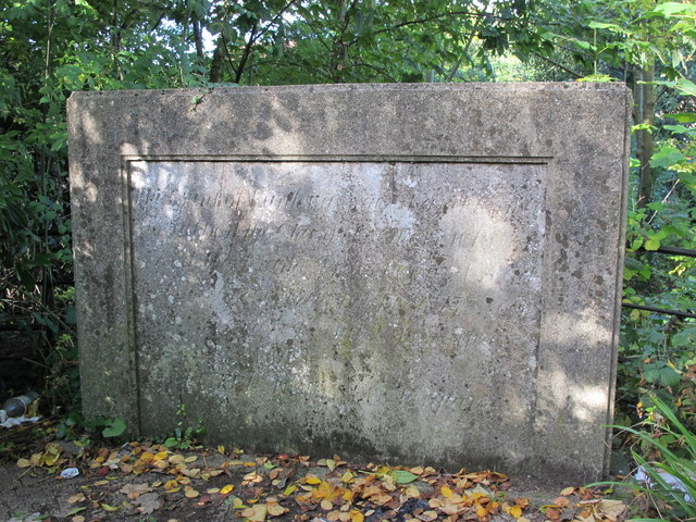 Plaque above the Clarendon Arch