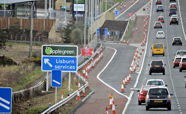 New M1 service area, Dunmurry/Lisburn - March 2016(2)