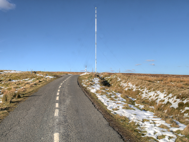 Winter Hill Transmitter Access Road