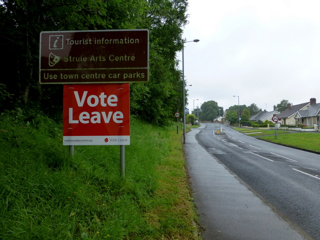 Vote leave notice, Campsie