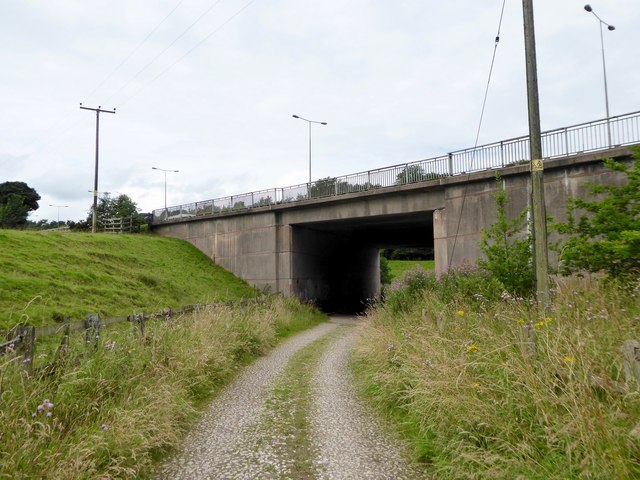 M6 bridge over Lymes Road