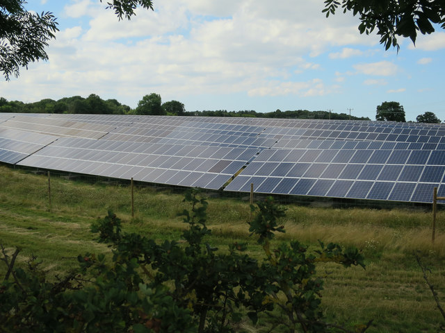 Solar Farm south of Wroxham