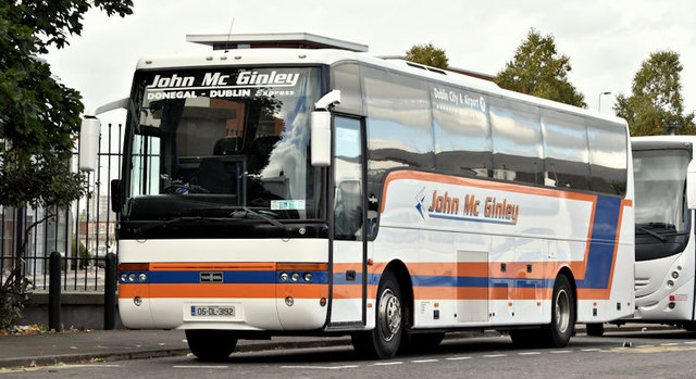 John McGinley coach, Belfast (October 2016)