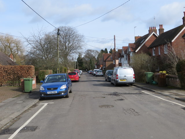 St Mary's Road in Liss