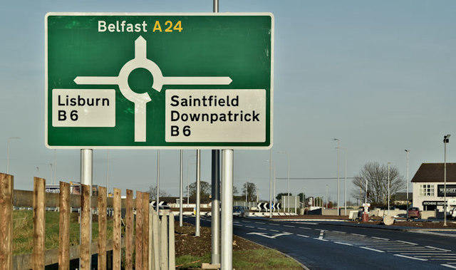 New roundabout, Temple crossroads - December 2016(2)