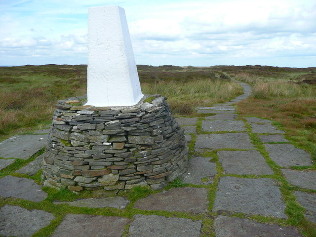 Triangulation pillar on Soldier's Lump, Black Hill