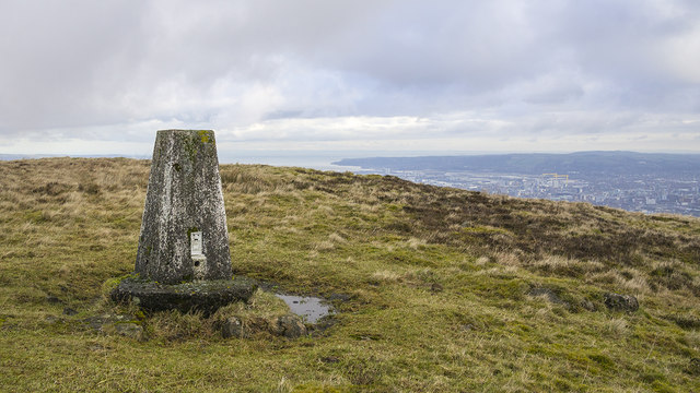 Black Mountain South Triangulation Pillar