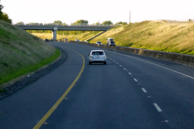 Bridge over the northbound M3 near Derrockstown