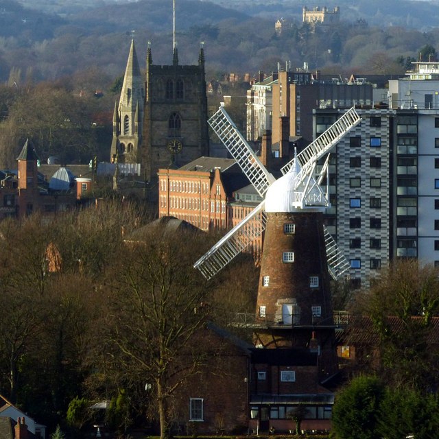 Green's Windmill from Colwick Woods