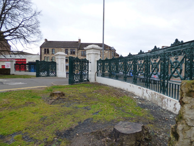 Greenock Cemetery Gates renovation