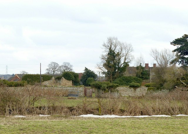 The grounds of Swarkestone Old Hall