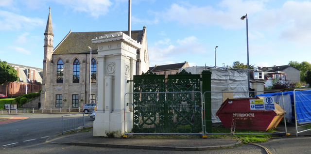 Greenock Cemetery Gates renovation