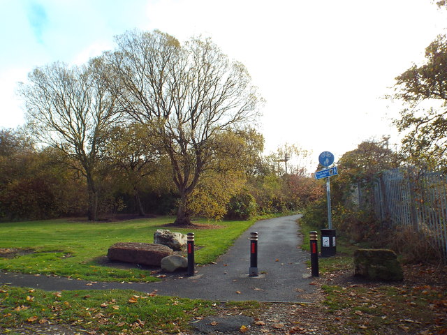 Path near South Hylton