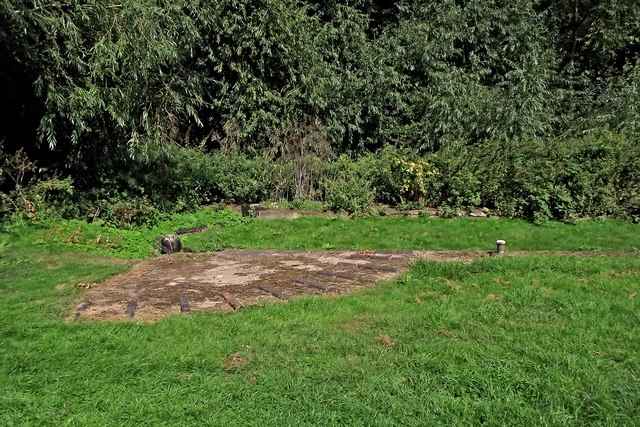 Remnant of former lock near Kegworth, Leicestershire