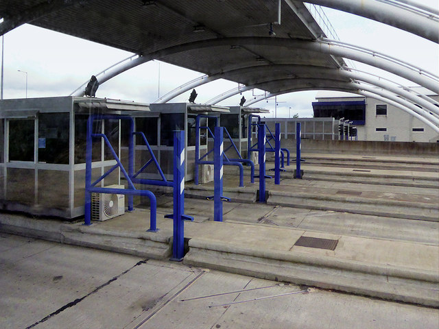 Waterford Bypass Toll Booths at Gracedieu