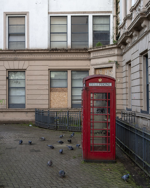 Telephone call box, Belfast