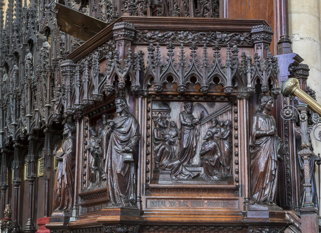 Pulpit, Lincoln Cathedral