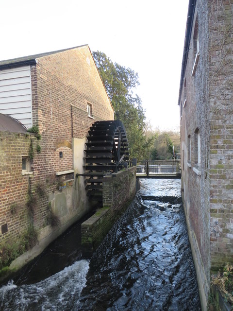 Mill wheel, Morden Hall Park