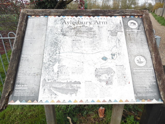 British Waterways Information Board at Wilstone